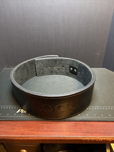 Rogue black leather 13mm - 13mm, 4”
