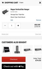 Rogue Fitness Vertical Bar