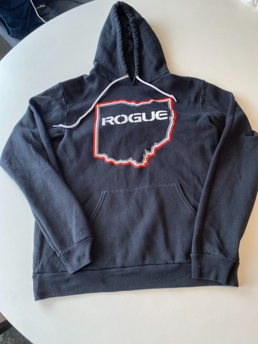 Rogue fitness black hoodie - black,